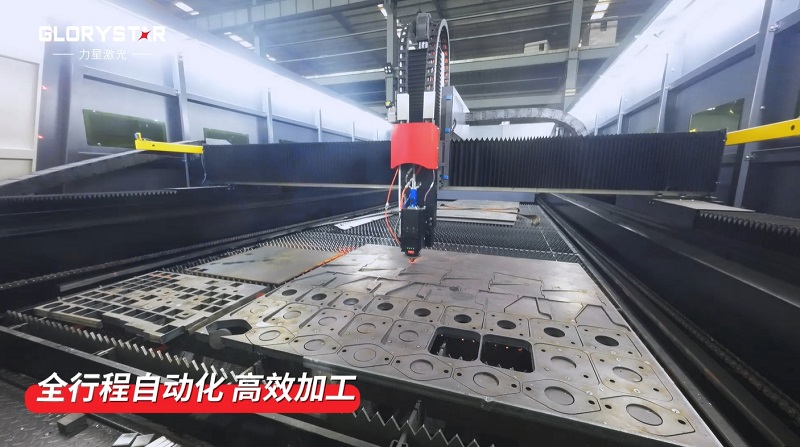 力星6025激光切割機助力高效生產，金屬板材批量穩定切割