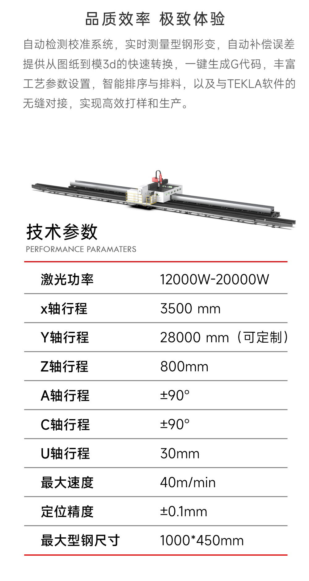 ??&nbsp;H型鋼激光切割機解決方案